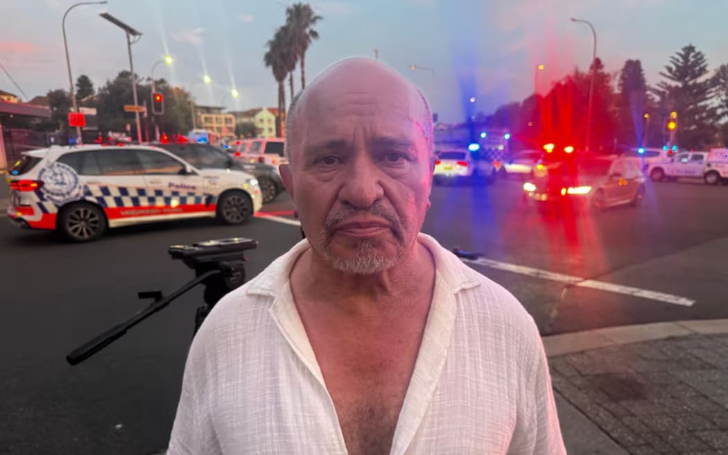 Nathan Zlatkis heard dozens of gunshots at Bondi Beach.