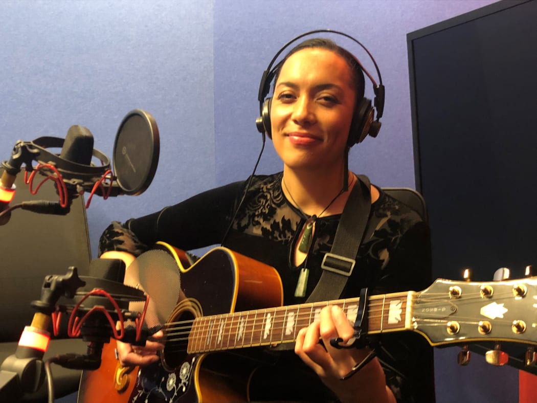 Singer-songwriter Aja Ropata
