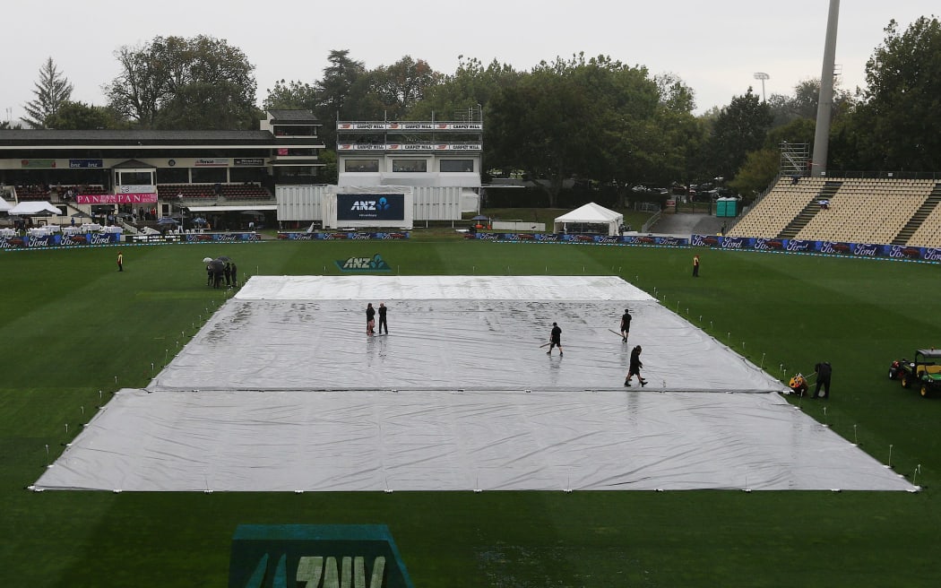 The covers on Seddon Park.