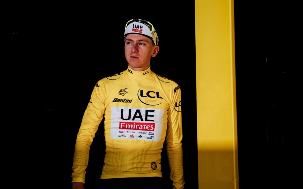Slovenian cyclist Tadej Pogacar