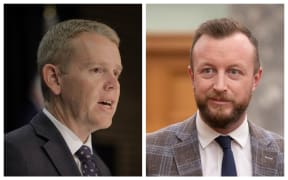 Chris Hipkins and Kieran McAnulty