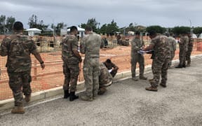 NZDF engineers in Tonga