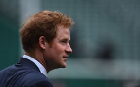 Prince Harry arriving for the six nations rugby match between England and France at Twickenham on 21 March 2015.