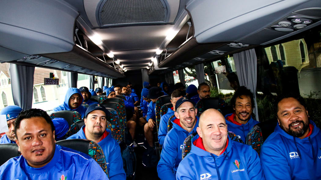 Spot the all-star coaching panel, including Mo Scwalger, Tom Coventry and Tana Umaga.