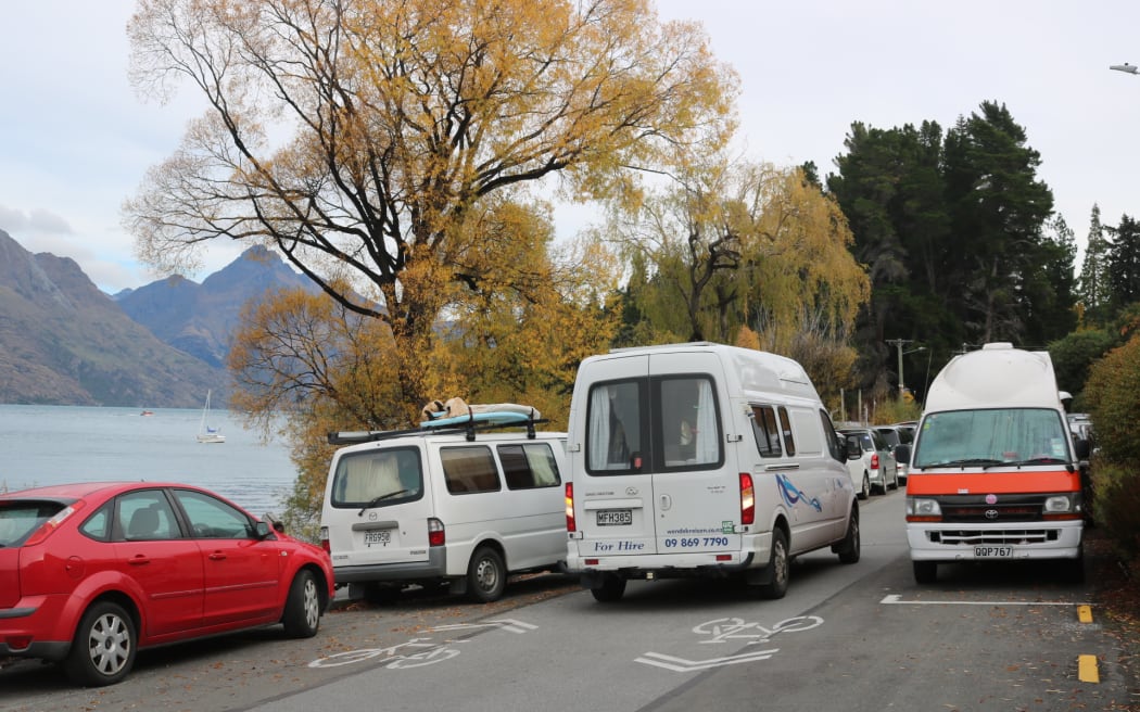 Queenstown Lakes District Council's Infrastructure Committee voted for a parking ban from 10pm until 6am on Park Street after reports that people had been camping in their vehicles there for days or weeks on end.