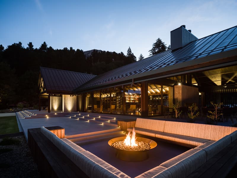 Chris Wheeler and Ashton Wright of Hierarchy Group designed Sugarloaf at Flockhill in Lake Pearson, Canterbury.