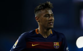 Brazilian football star Neymar.