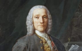 Painted portrait of composer Domenico Scarlatti