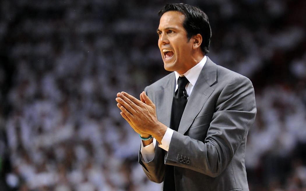 Miami Heat head coach Erik Spoelstra.