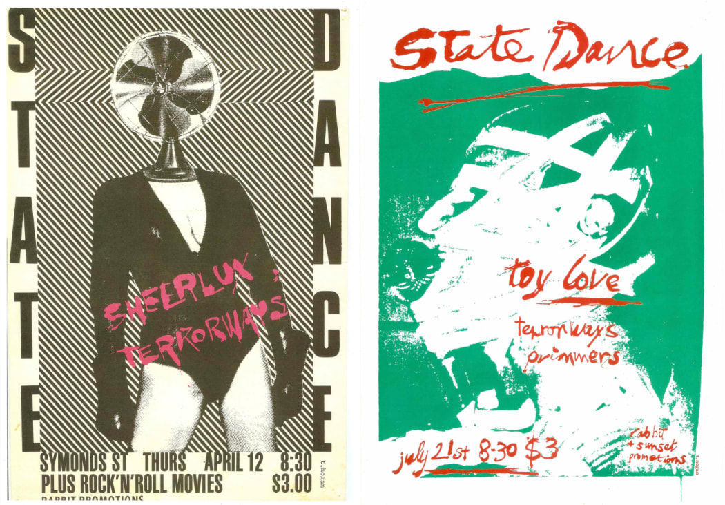 Poster Art for the State Dance at Auckland's State Theatre