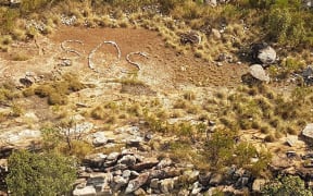 It is unclear how long ago someone made the sign.