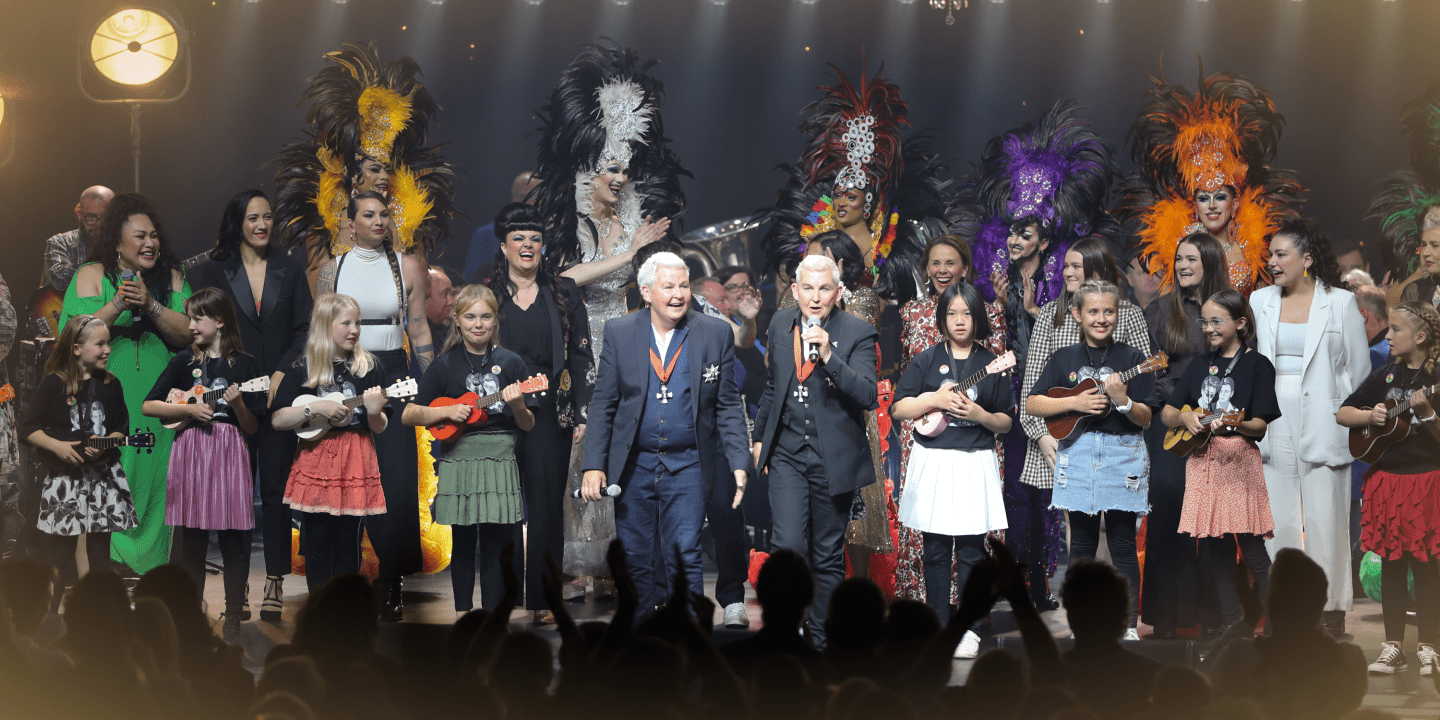 Graphic for Topp Class - Topp Twins Tribute Concert