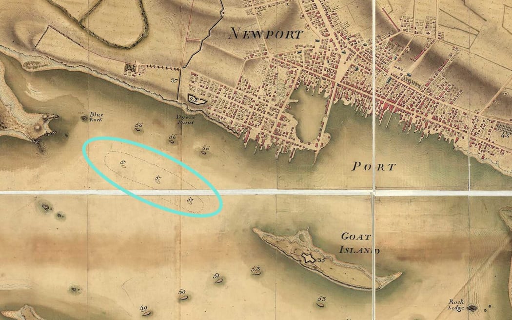 Captain Cook's ship HMS Endeavour has been located in Newport Harbour, Rhode Island