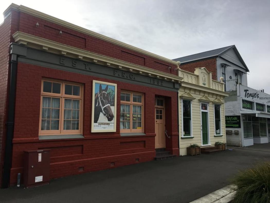 The former Racing Club and newspaper offices in Foxton restored by Jim Harper.