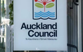 030314. Photo Todd Niall / RNZ. Auckland Council sign