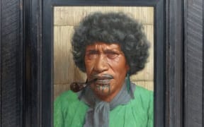CF Goldie's 1916 painting 'In Doubt', depicting Arawa Chieftainess Maramena Wiari