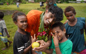 Joel Titus visited Malaita in the Solomon Islands in December 2024 as a World Vision New Zealand youth ambassador.
