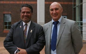 Hauauru Rawiri and Morehu Wilson of Ngati Paoa say they don't want to iwi to be pitted against each other, but they wanted to protect their interests and their own settlement.