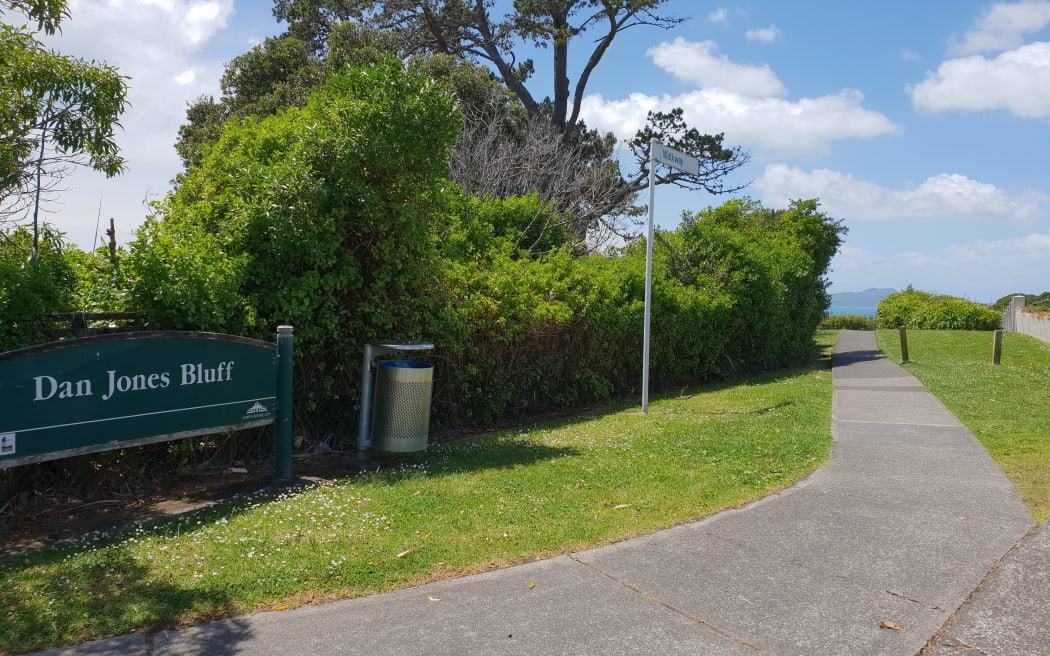 Dan Jones Bluff on the North Shore city cliff top walkway