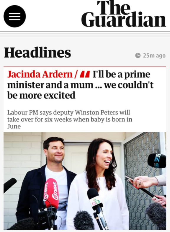 "We couldn't be more excited" - the UK's Guardian sums up the PM's reaction - and that of our media.
