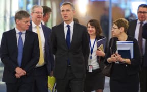 Prime Minister Bill English met with NATO Secretary General Jens Stoltenberg in Brussels.
