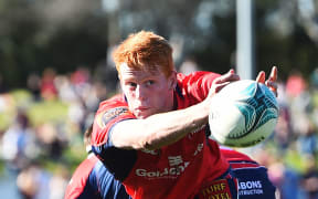 Chiefs halfback Finlay Christie playing for Tasman in the NPC.
