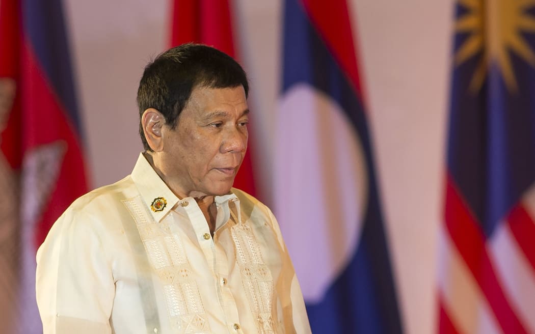 Philippine President Rodrigo Duterte