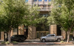 The headquarters of the Washington Post newspaper, in Washington, DC.