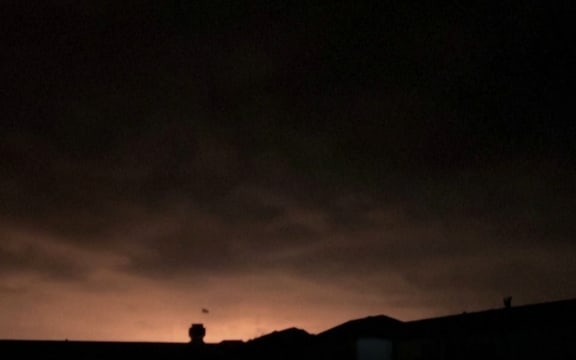 Powerful explosions rock Kyiv as authorities warned that the Ukrainian capital was under threat of missile attack.