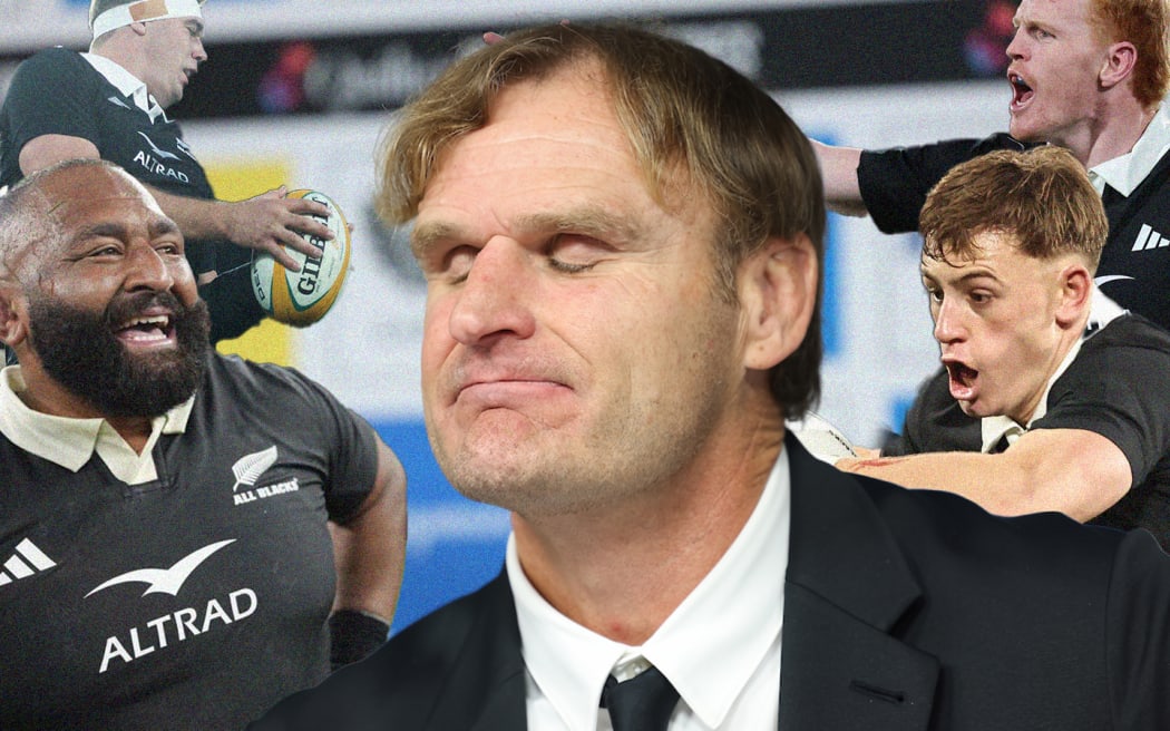 Scott Robertson will make changes for the test against Wales. Graphic: Liam K. Swiggs