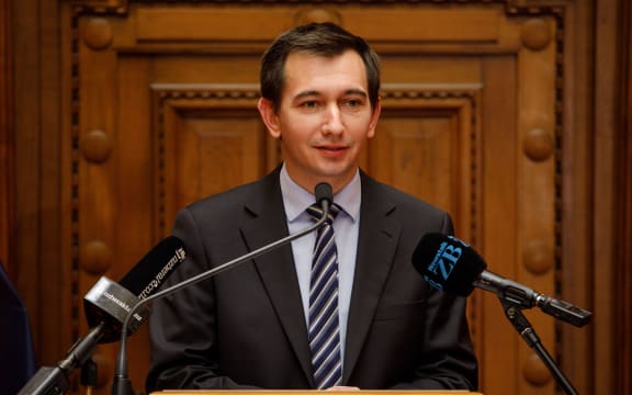 Transport Minister Simeon Brown