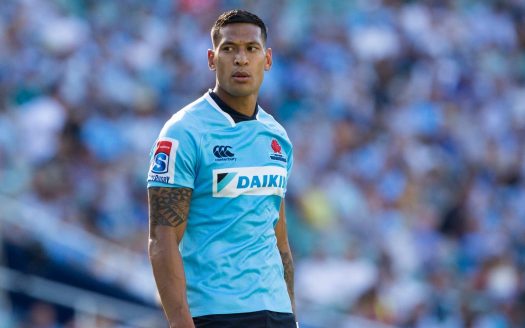 Waratahs player Israel Folau.