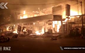 Goverment buildings burn in West Papua protests