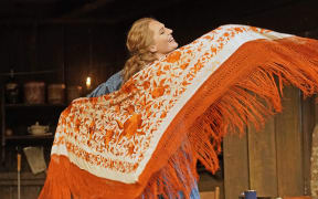 Eva-Maria Westbroek as Minnie in Puccini's "La Fanciulla del West."Eva-Maria Westbroek as Minnie in Puccini's "La Fanciulla del West."