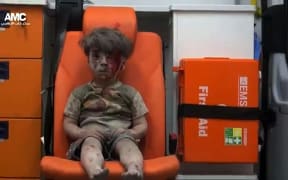 The image of Omran Daqneesh has caused outrage at the situation in Aleppo.