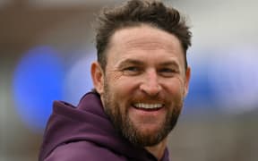England's New Zealand coach Brendon McCullum