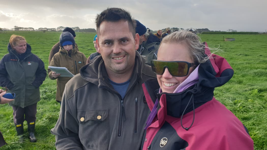 Soil on Ken and Rachel Short's organic dairy farm near Ōpunake got a going over.