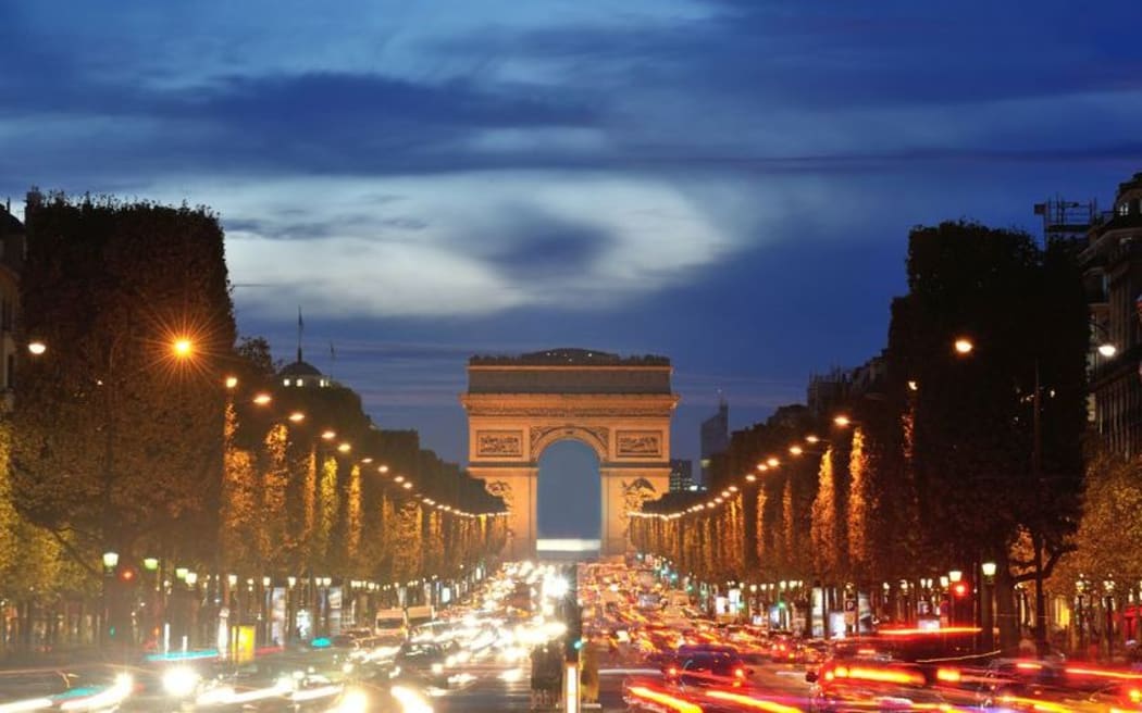 Arc de Triomphe in Paris.
