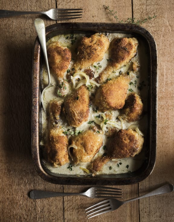 Sir Bryan Williams' recipe Chicken n Coconut recipe from the NZ Rugby Stars Cookbook: Cooking from the Heart