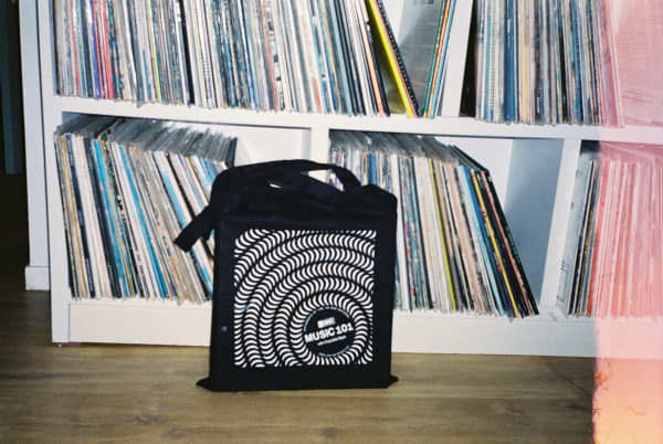 Charlotte's vinyl collection is a cherished possession.