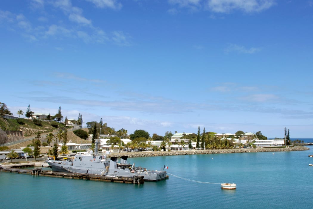 French Navy vessel in New Caledonia
