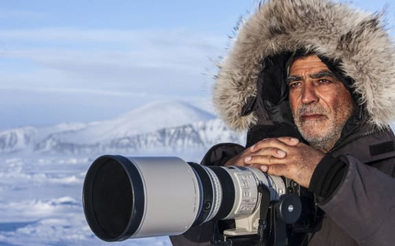 Israeli wildlife photographer Amos Nachoum.