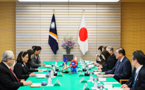 President Hilda Heine met with Prime Minister Ishiba Shigeru.