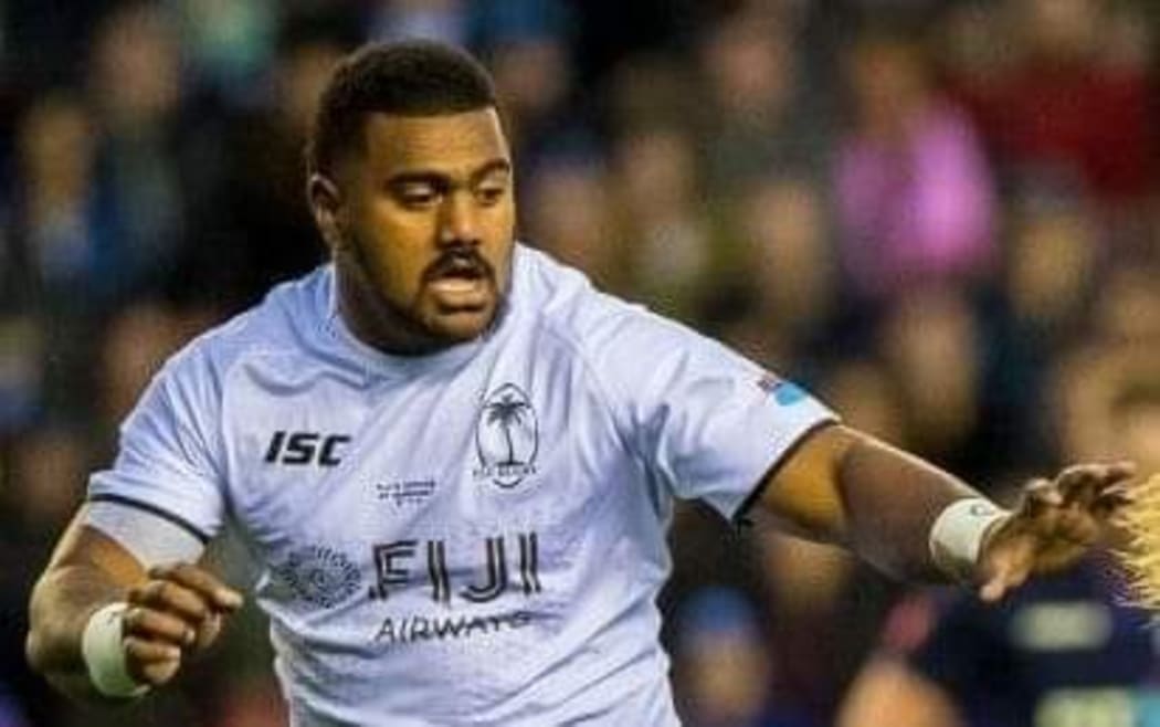 Fiji hooker Mesulame Dolokoto.