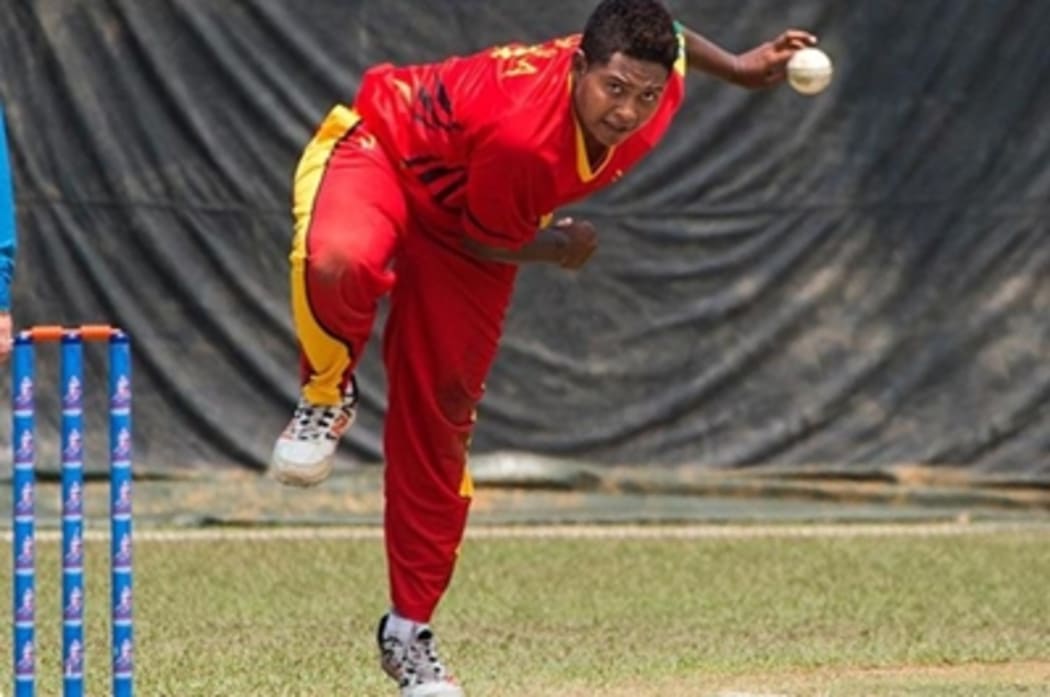 PNG take on Scotland at the Women's Cricket World Cup Qualifier.