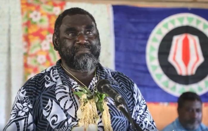 Ishmael Toroama, president of Bougainville