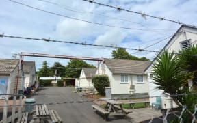 Refugees sleeping quarters at the Mangere Refugee Resettlement Centre in 2016.