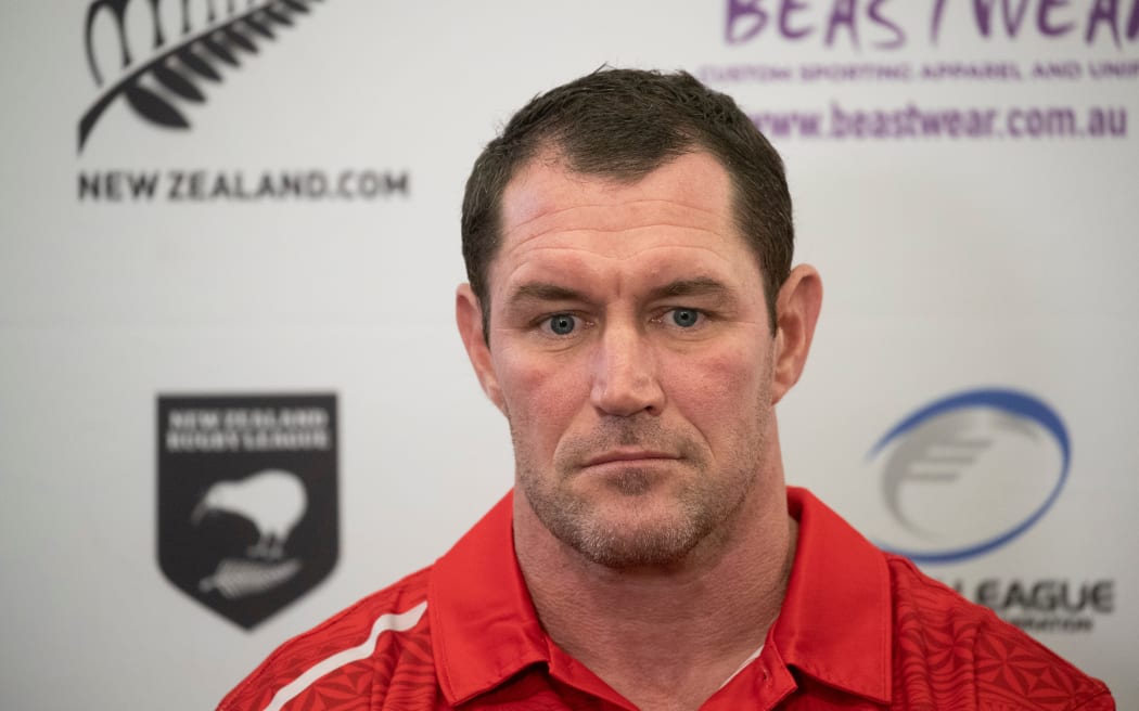Tonga Rugby League coach Kristian Woolf.
