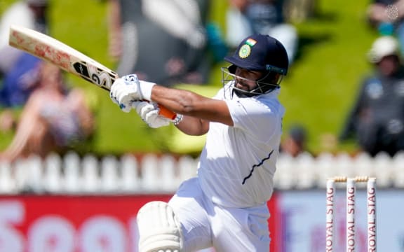 Indiaâs Rishabh Pant during Day 4 of the test cricket international between India and New Zealand, Basin Reserve, Wellington, New Zealand, 24 February, 2020. Copyright photo: John Cowpland / www.photosport.nz