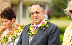 Labour MP Adrian Rurawhe visits Tupou College in Tonga as part of the Speaker-led delegation to the Pacific